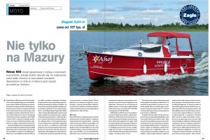 Żagle, listopad 2014, „Nexus 850 – nie tylko na Mazury”